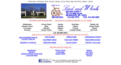 Desktop Screenshot of landandwheels.com